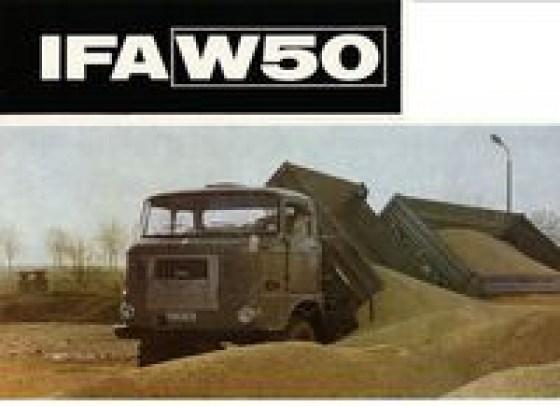 W.50 IFA - Camion si Utilaje Agricole in 4 Cilnidrii