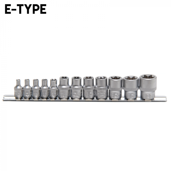 Torx E-Type  E4 - E10 - Tubulara 1/4